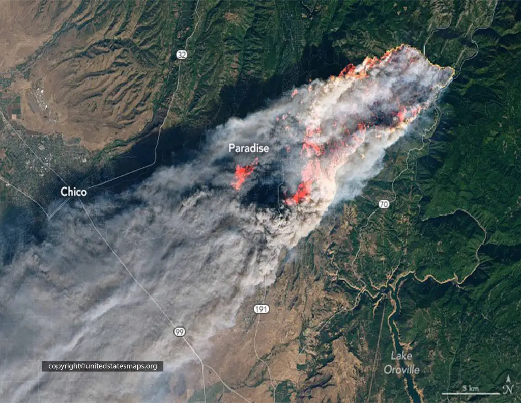 Active Fire Map Google Earth