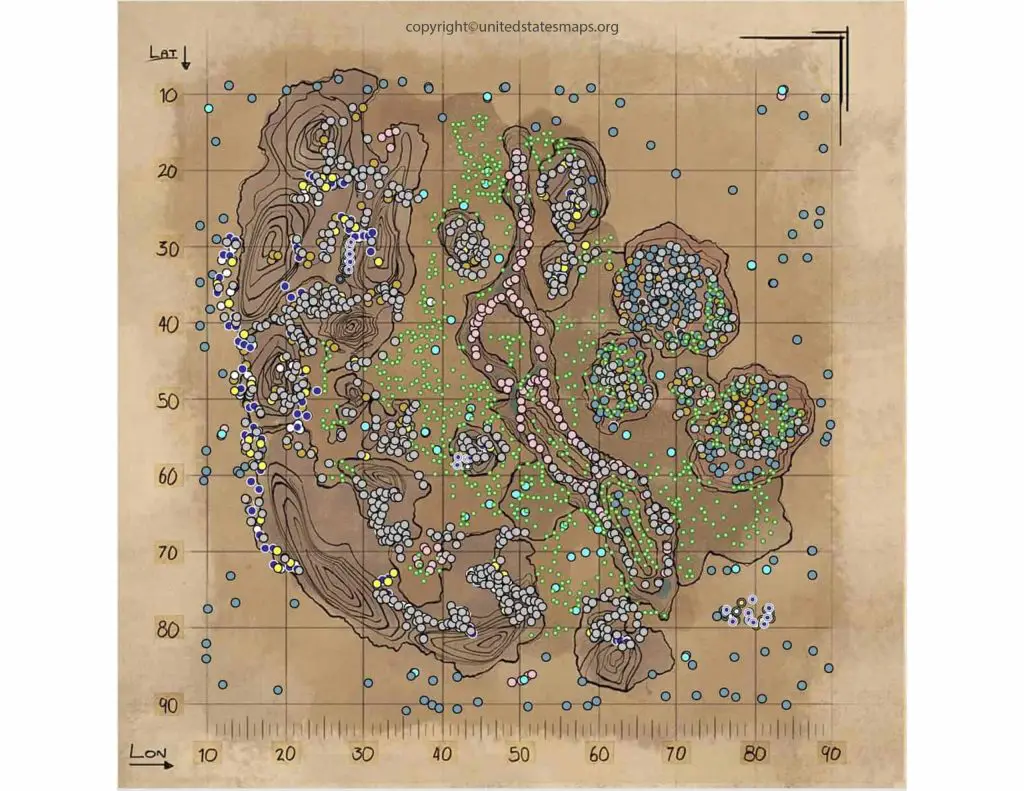 Ark Map Scorched Earth