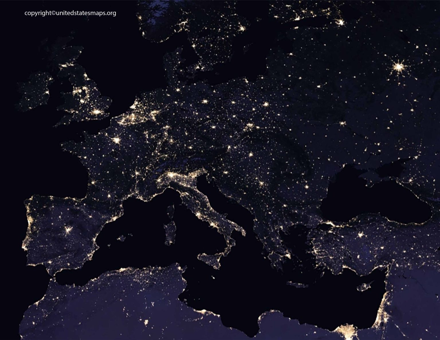 Earth Satellite Map | Satellite Maps of Earth