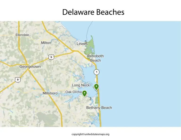 Beaches In Delaware Map Scaled 1 768x593 